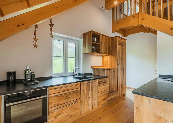 Daire Oberweiglhof Penthouse Russbach am Pass Gschütt