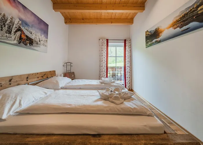 Oberweiglhof Penthouse Daire Russbach am Pass Gschütt