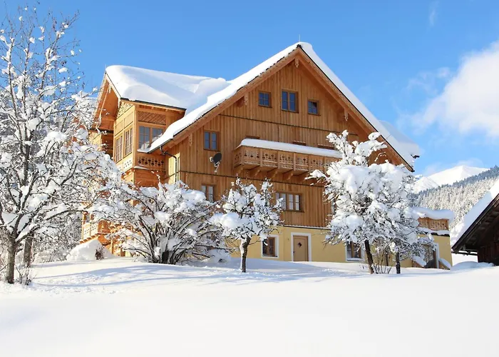 Oberweiglhof Penthouse Daire Russbach am Pass Gschütt